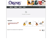 Tablet Screenshot of orimas.com